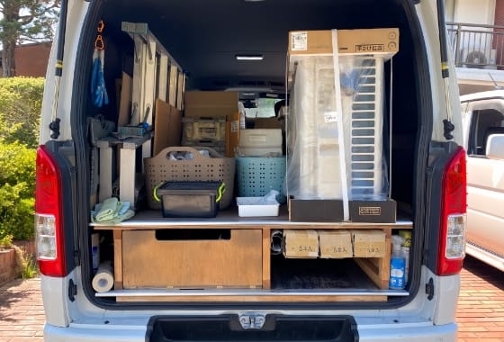 ガス給湯器は工事当日に商品を持参