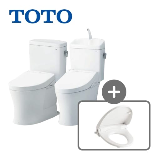 ピュアレストQR＋暖房便座工事費込みセット｜TOTOトイレ