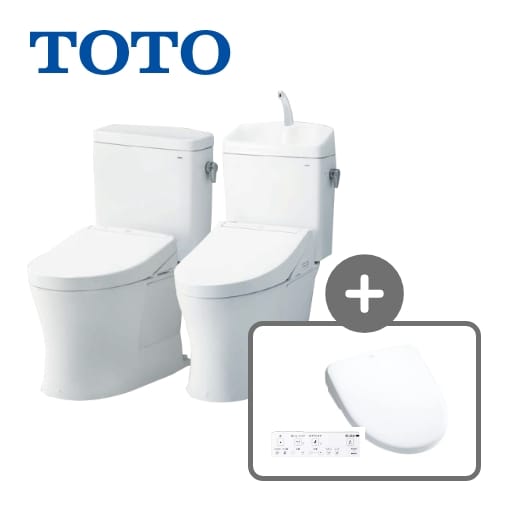 ピュアレストQR＋アプリコット F1A工事費込みセット｜TOTOトイレ