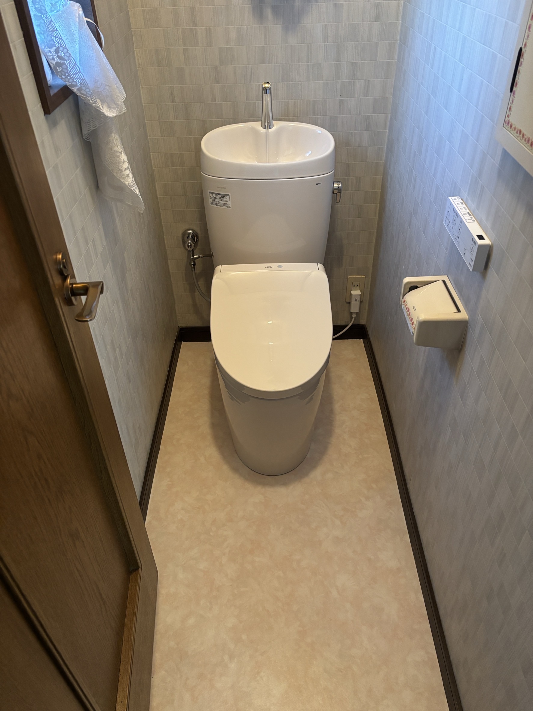 埼玉県川口市MさまTOTOピュアレストEXトイレリフォーム事例工事後写真