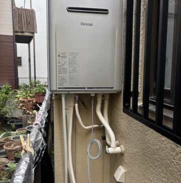 埼玉県川口市Wガス給湯器の施工事例工事後写真