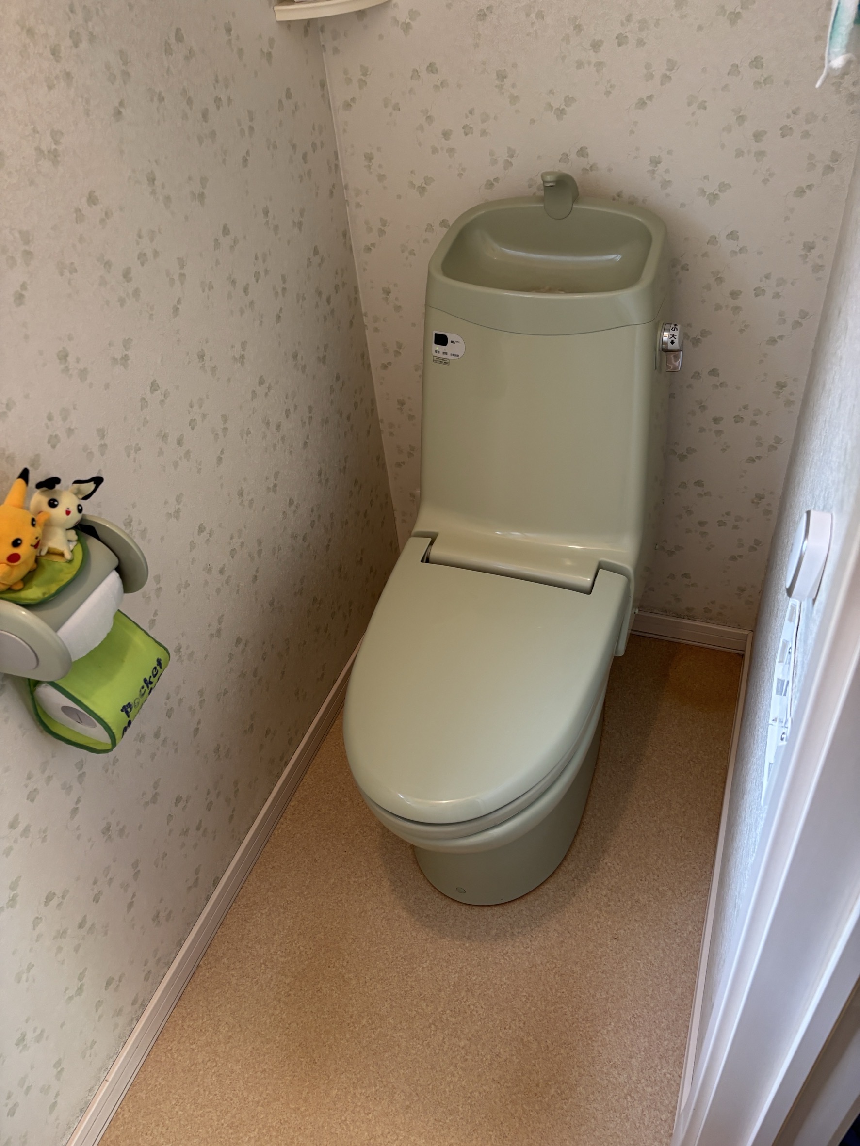 埼玉県川口市OさまLIXILアメージュ便器トイレ交換事例工事前写真